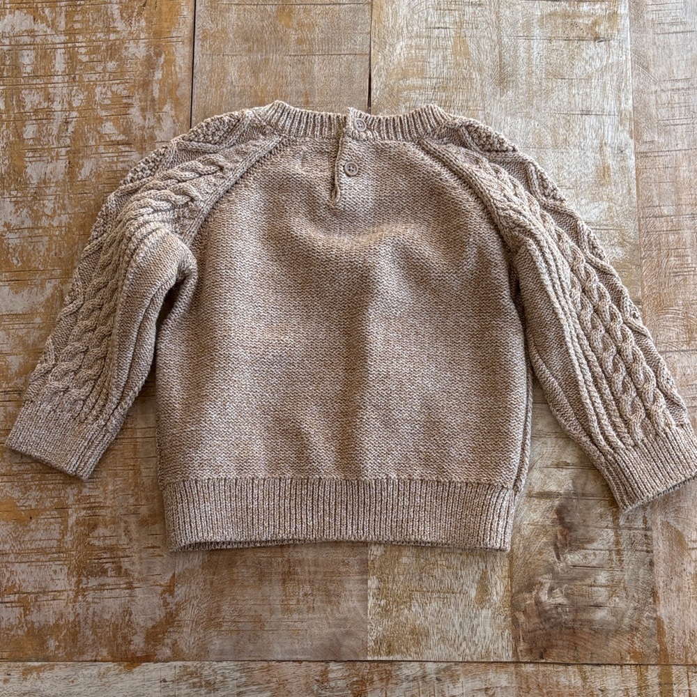 NWT Baby Gap Cable Knit Sweater 18-24m - Picture 5 of 5